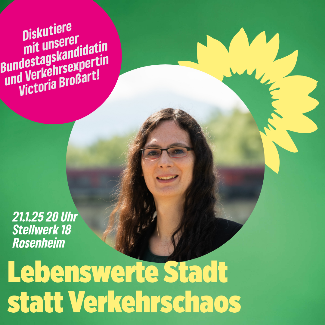 Lebenswerte Stadt statt Verkehrschaos mit Victoria Broßart – Diskutiere mit!